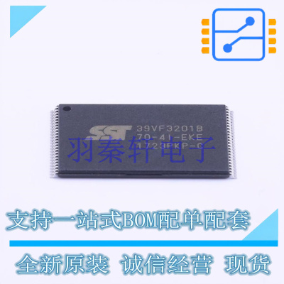 NOR FLASH SST39VF3201B-70-4I-EKE TSOP-48-18.4mm MIC 全新原装