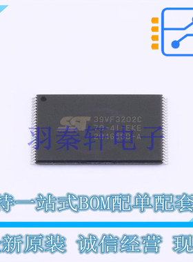 NOR FLASH SST39VF3202C-70-4I-EKE TSOP-48-18.4mm MIC 全新原装