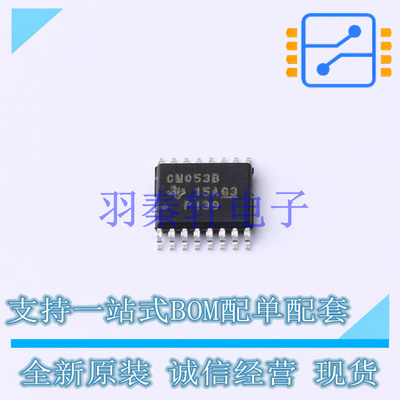 模拟开关/多路复用器 CD4053BPWRG3 TSSOP-16 TI 全新原装进口