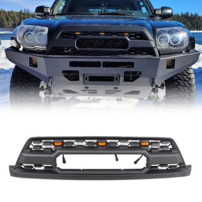 适用于02-05款丰田超霸中网 4RUNNER 中网前脸保险杠琥珀LED灯