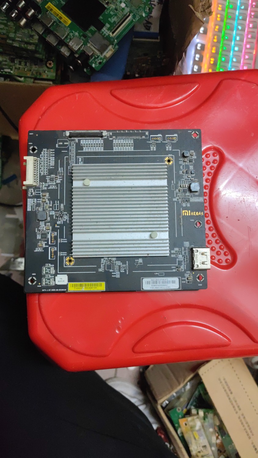 原装小米L65M4-AQ主板DKTV-J-SP-6M60-AB-20160106配屏LTA650FN01