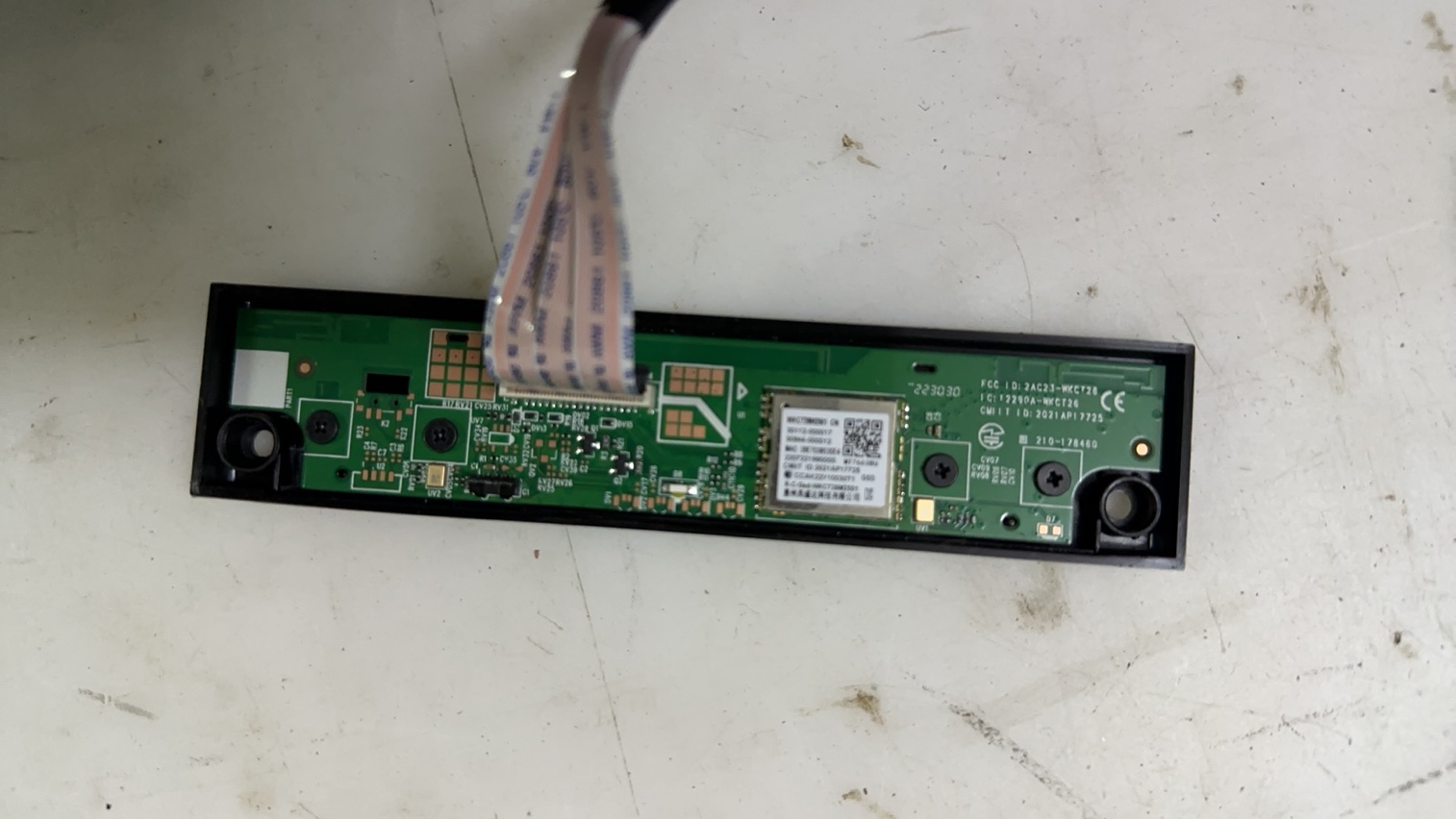 TCL 50F265C 55V6EA 65V6E 50S11遥控接收板 按键板2AC23-WKCT26