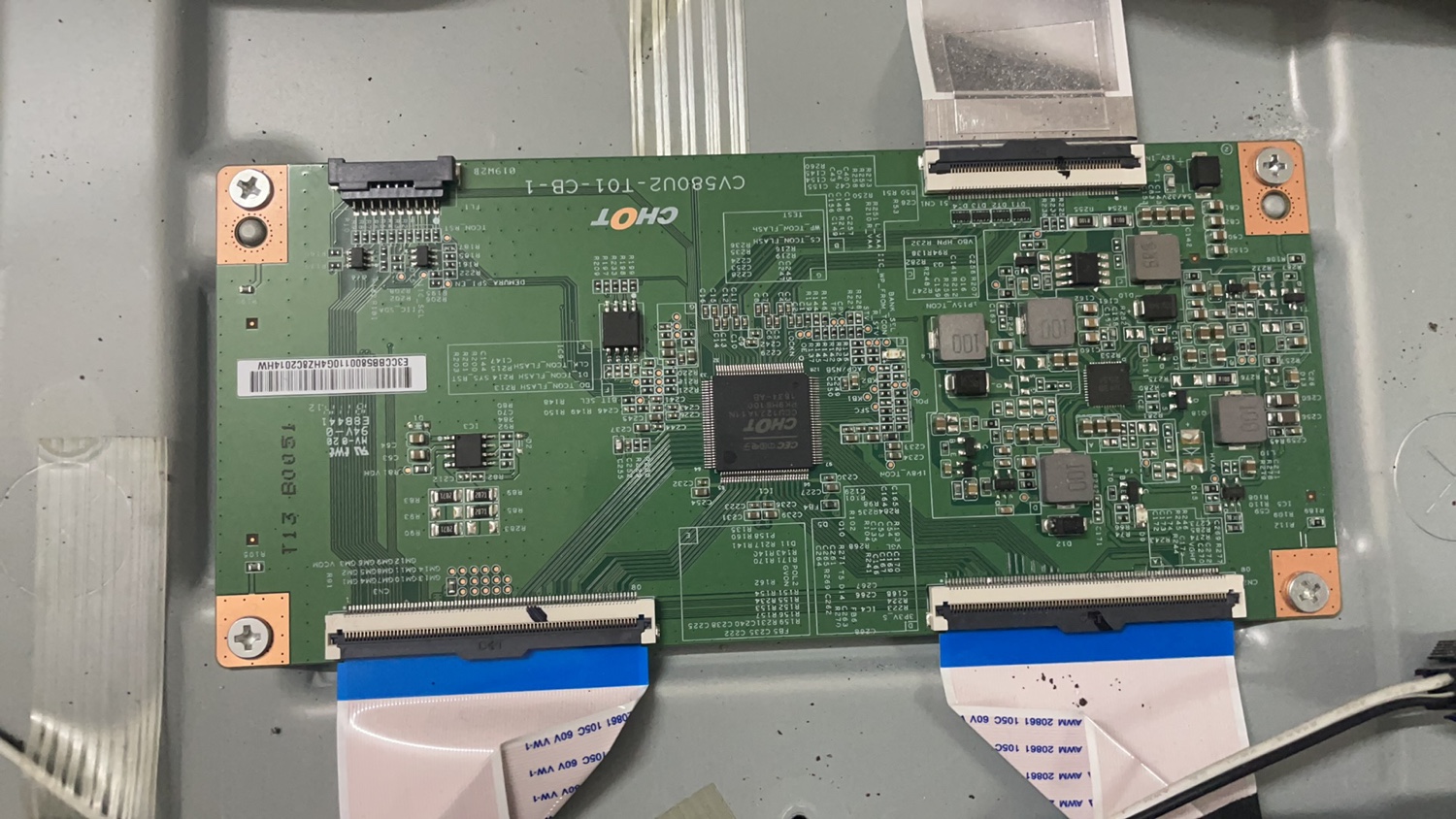 原装创维58K5C 58F5 HZ58A65 58K5D逻辑板CV580U2-T01-CB-1测好