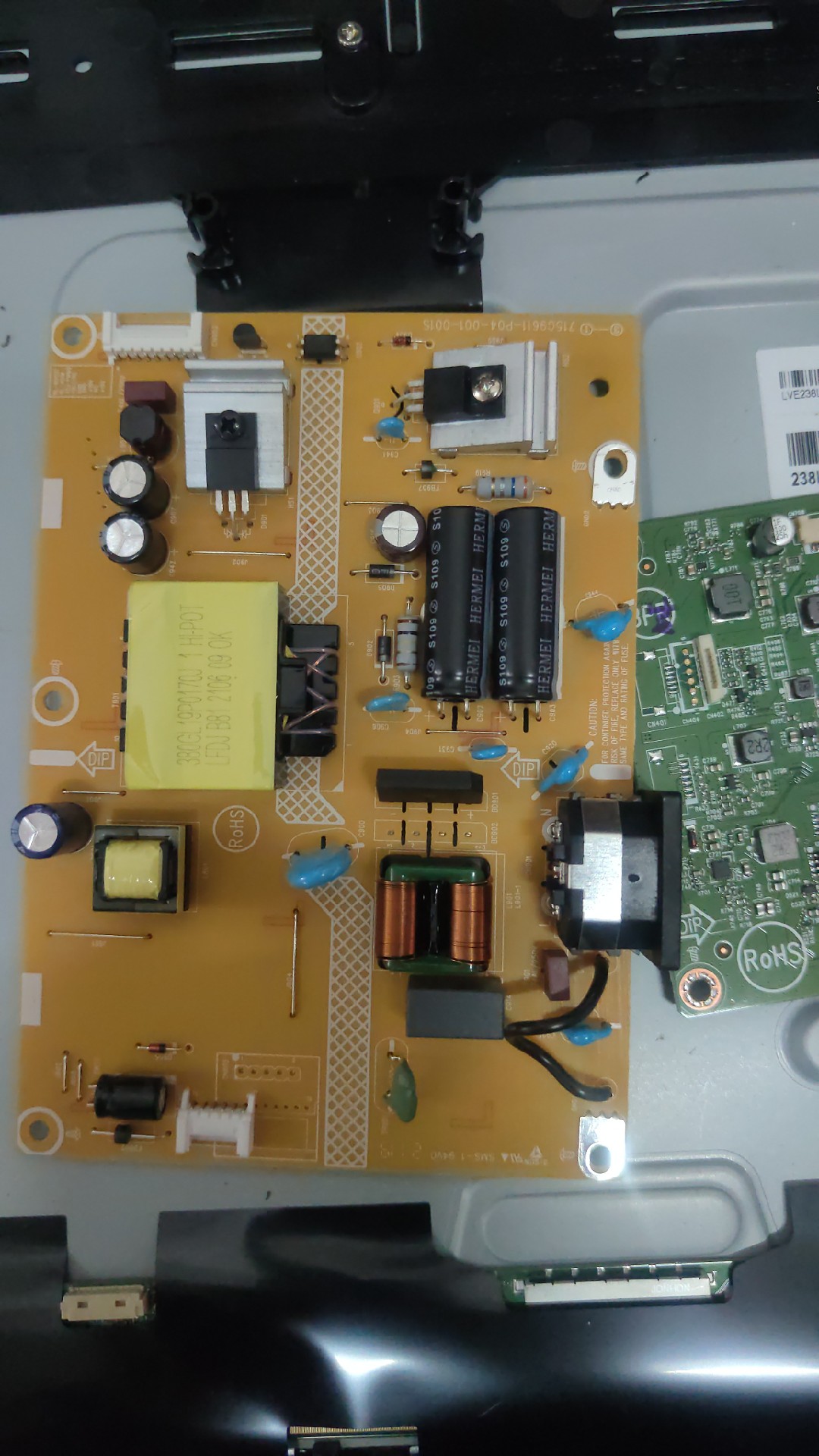 AOC 冠捷 C24G1 24G1易美逊G249G 电源板 715G9611-P04-001-001S