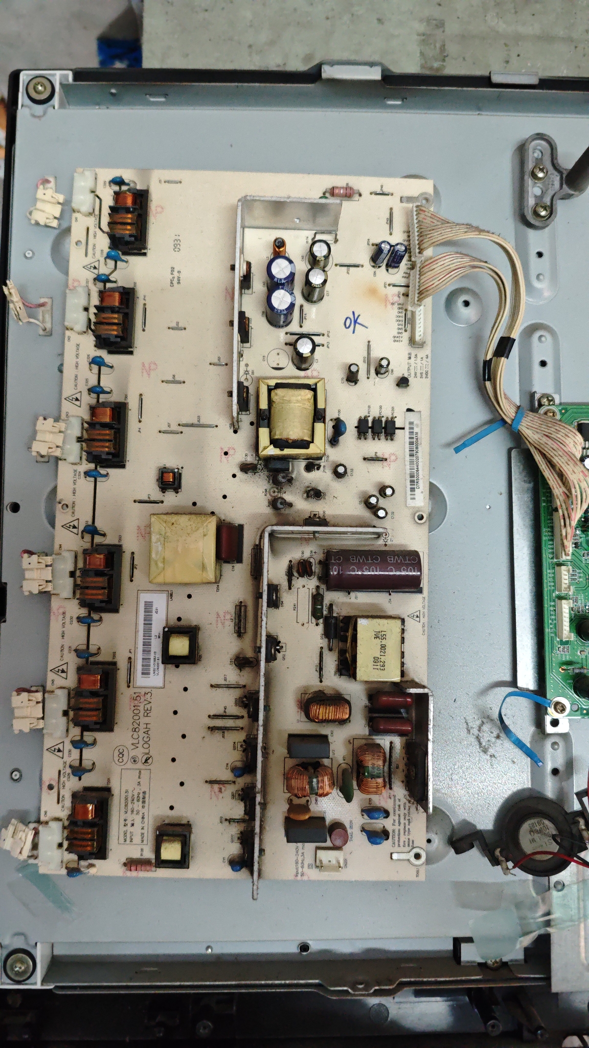 原装 长虹LT32710电源板VLC82001.51/LM32-V315B3-V2测好现货