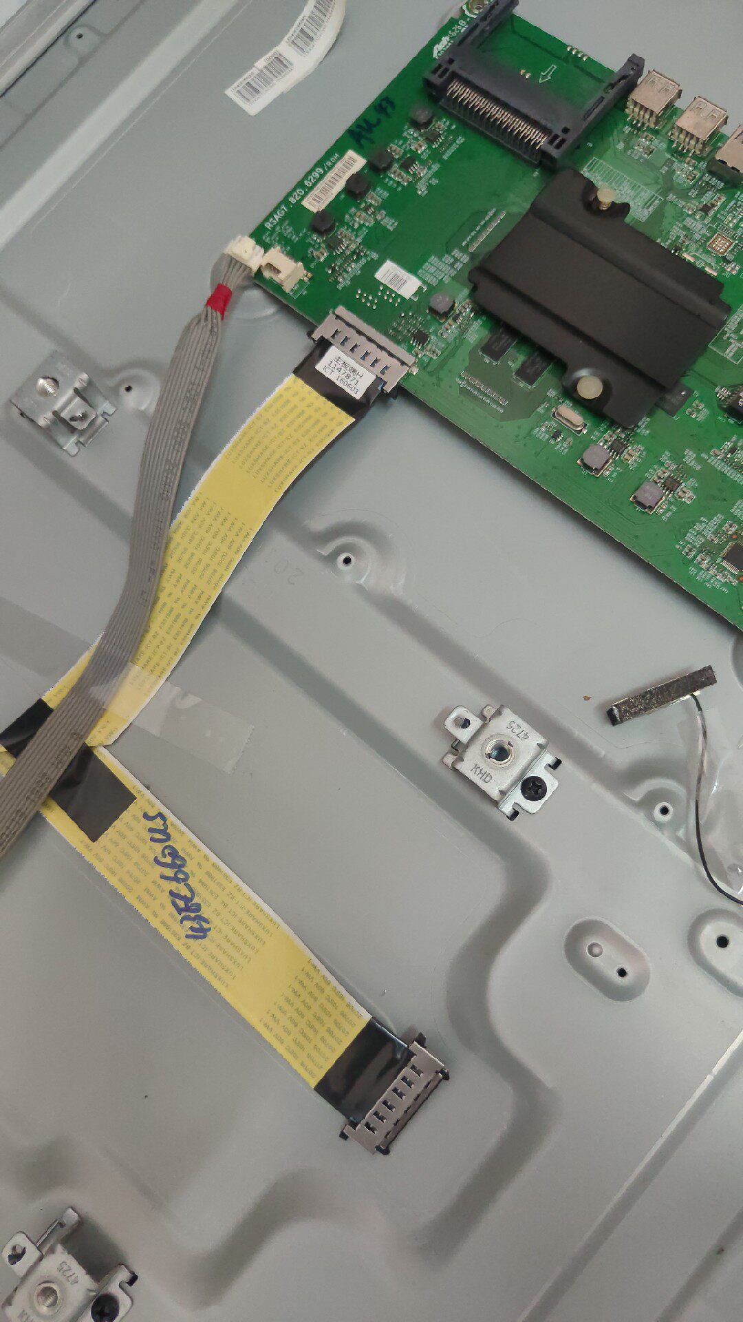 原装海信LED43EC660US屏线 1147871主板至逻辑板排线图像正常拆机