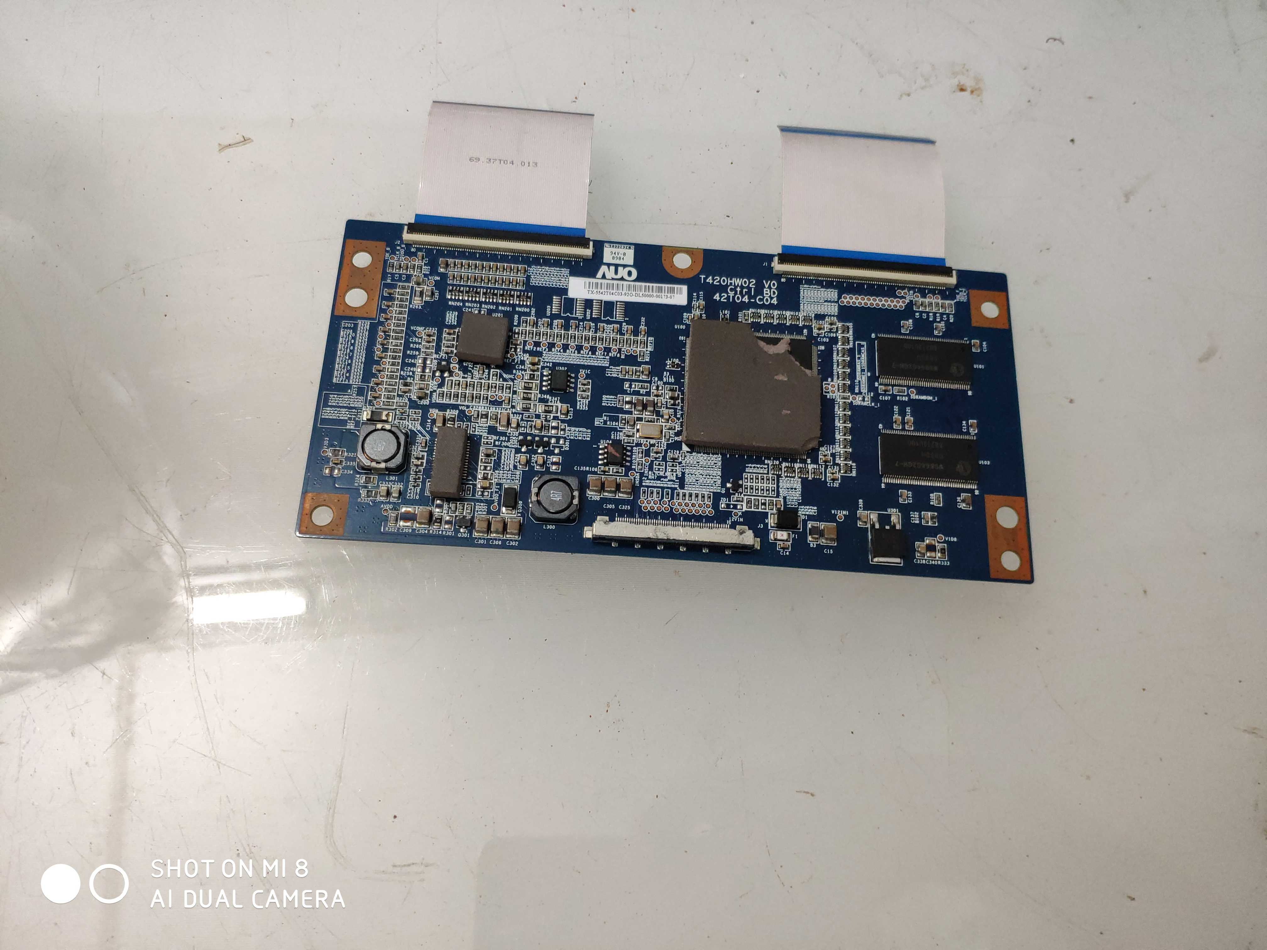 TCL L42E9FR逻辑板T420HW02 V0  42T04-C04拆机测试好