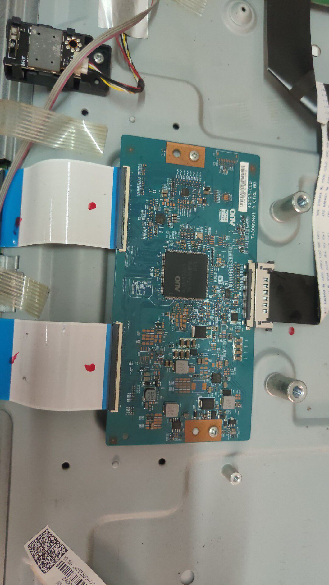 原装TCL L43E5800A-UD L43P1-UD D43A561U逻辑板43T03-C00 现货
