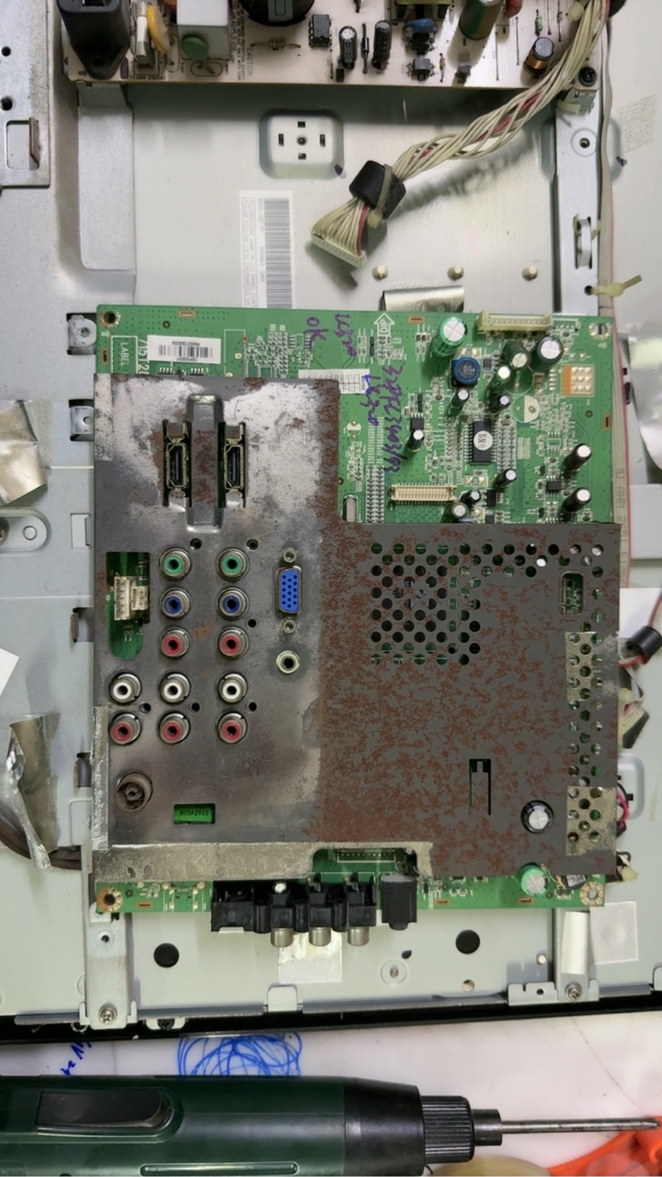 原装飞利浦32PFL3403/93主板715T2878-2配屏LC320WXN测好