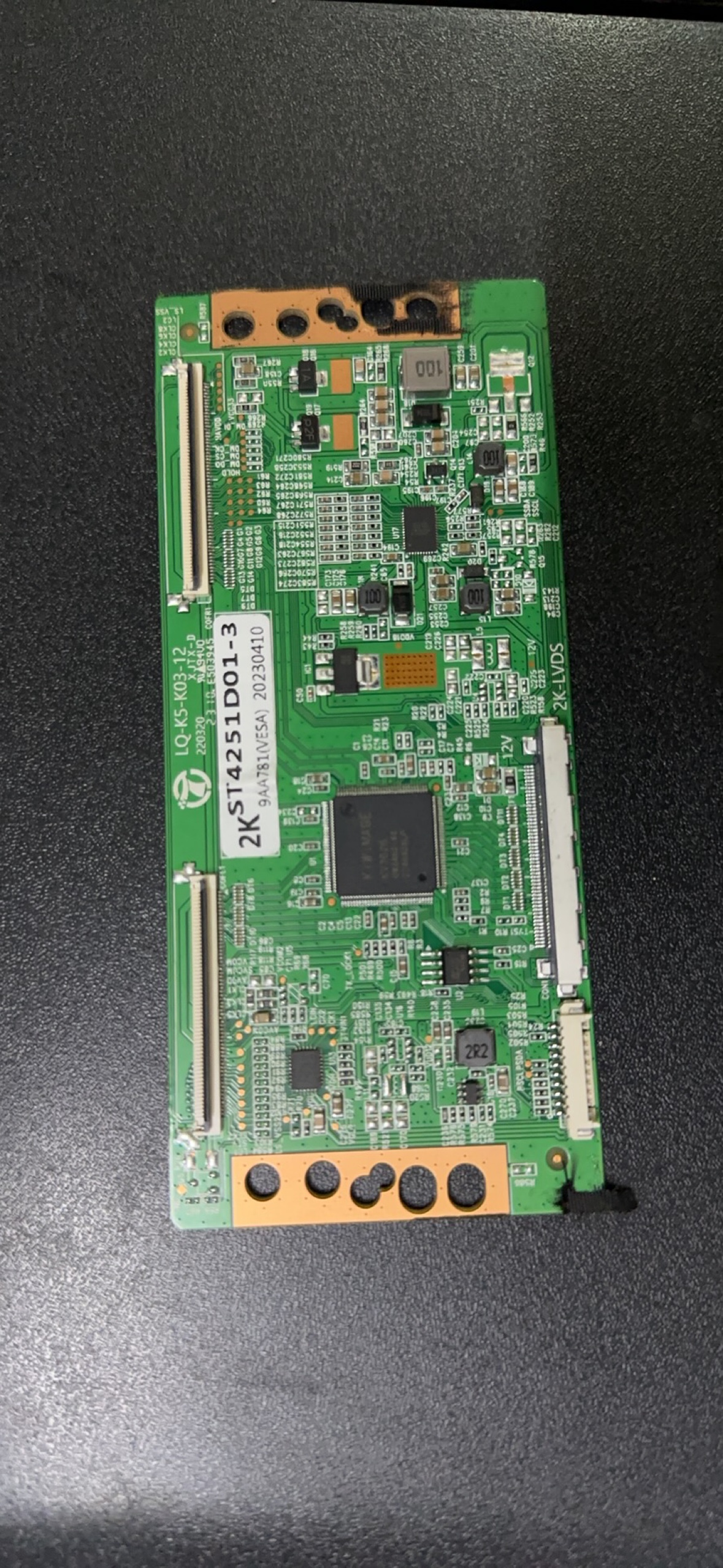 华星光电 逻辑板 ST4251D02-1  2K 双60PIN 4K屏转2K逻辑板