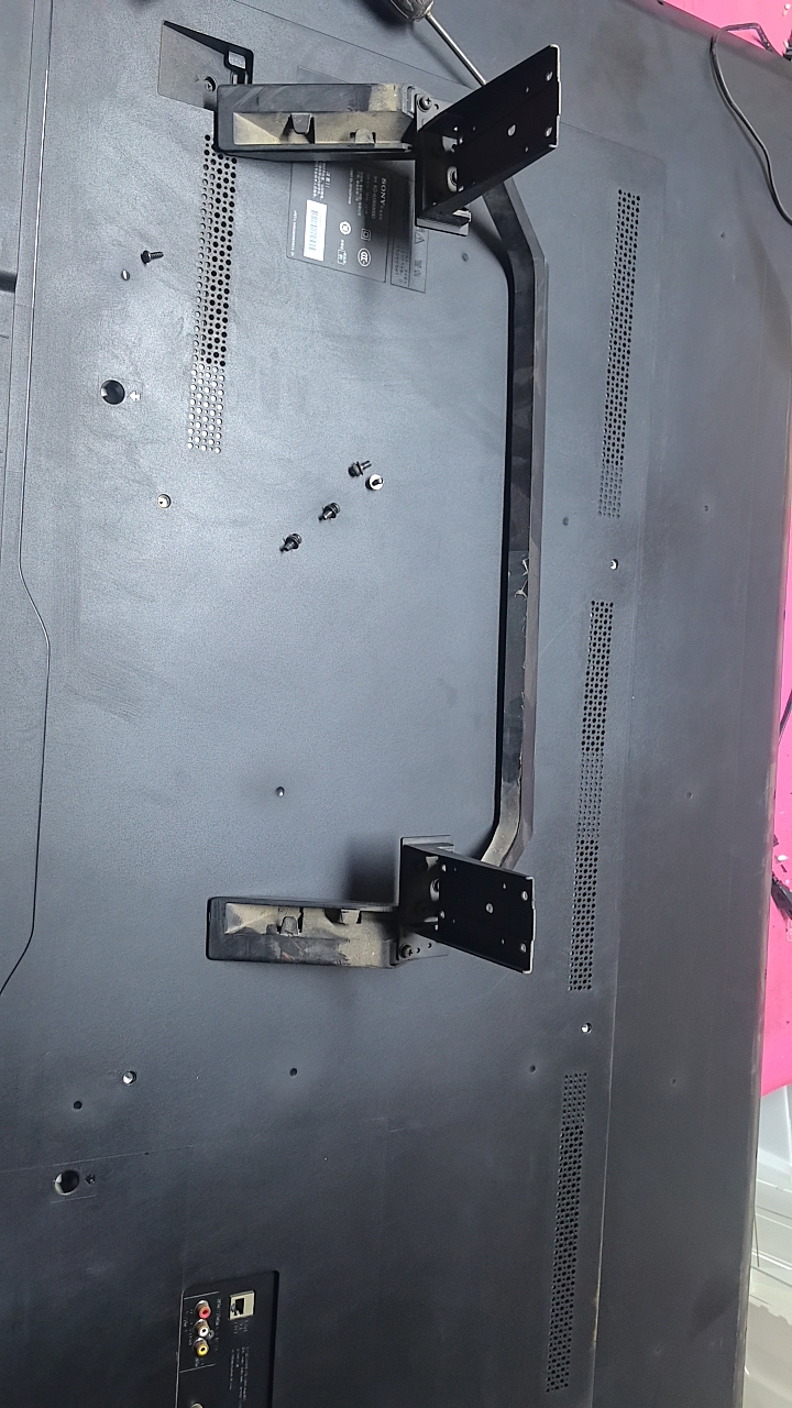 索尼KD-65X6000D底座 原装机拆机件 实图拍摄 佩戴螺丝