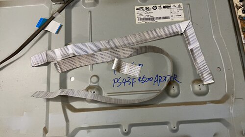 三星PS43F4500ARXXR/4500AR屏线 排线配S43AX-YD02三条价