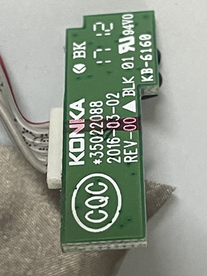 原装康佳LED43S1 40R/50R6000U LED43R6000U遥控接收板35022088