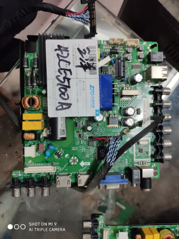原装三洋42CE5100A 43CE1180P 42CE5100主板TP.VST69D.PB83测好