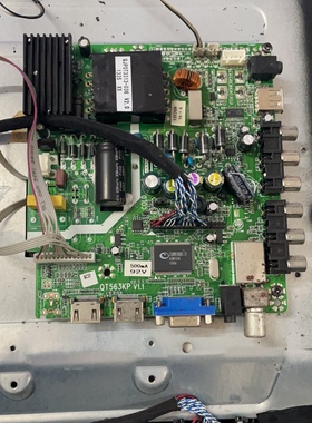 组装机39寸主板 QT563KP V1.1屏T390HVN01.0  500mA 92v测好