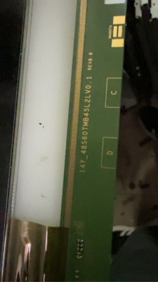 拆机 48WM15B液晶屏14Y_48S50TMB4SL2LV0.1白标LSY480HN01-A03