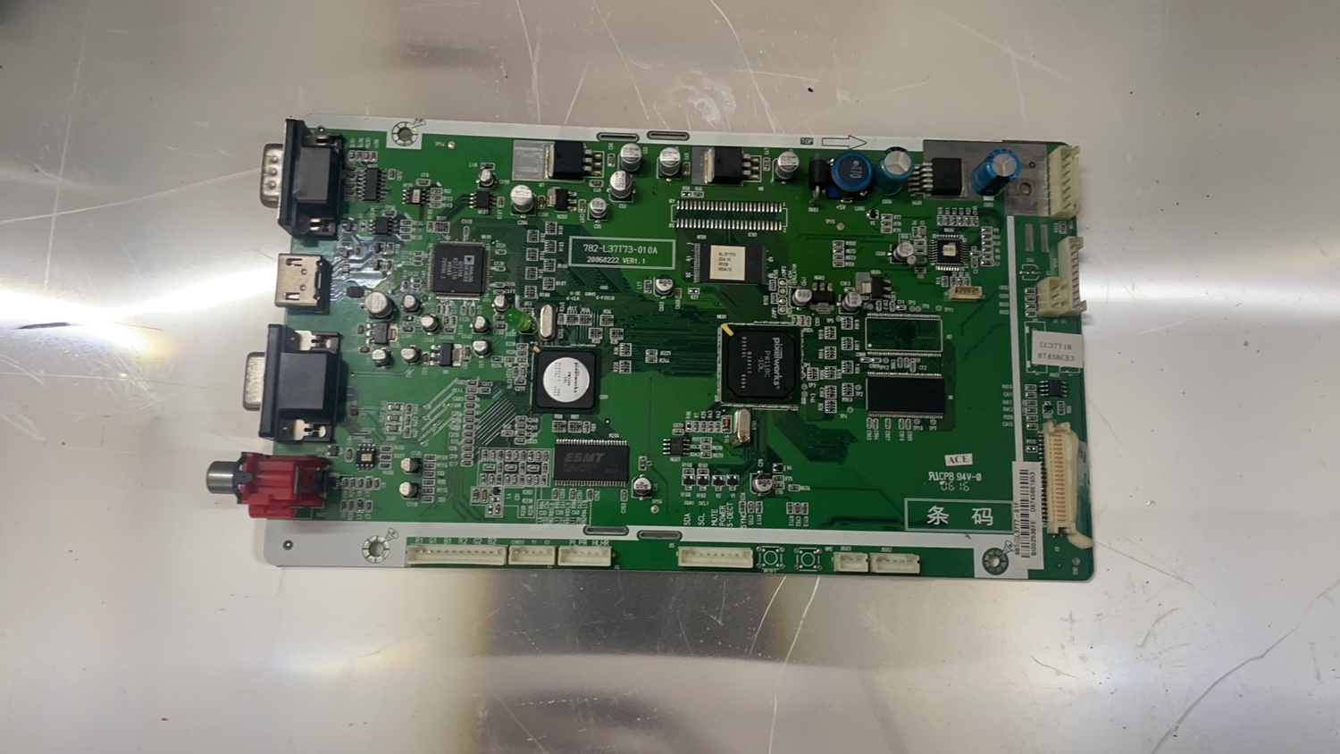 原装厦华LC-37T18主板 782-L37T73-010A 屏LC370WX1测好