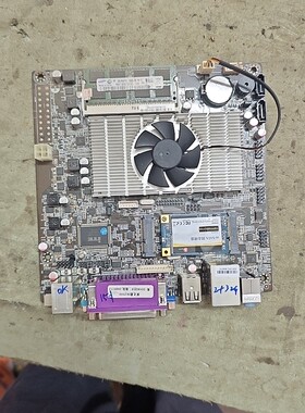 收银机POS主板 ND2X-ITX 工控主板配15寸屏 带内存固态硬盘2+32g