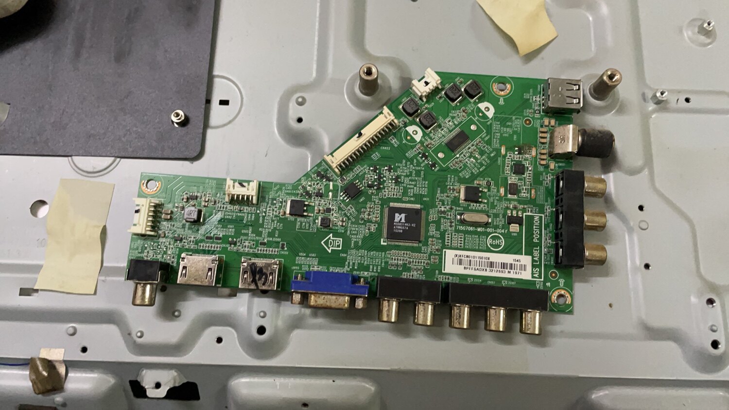 飞利浦32PHF3750主板715G7061-M01-001-004Y屏TPT315B5-WX226.K