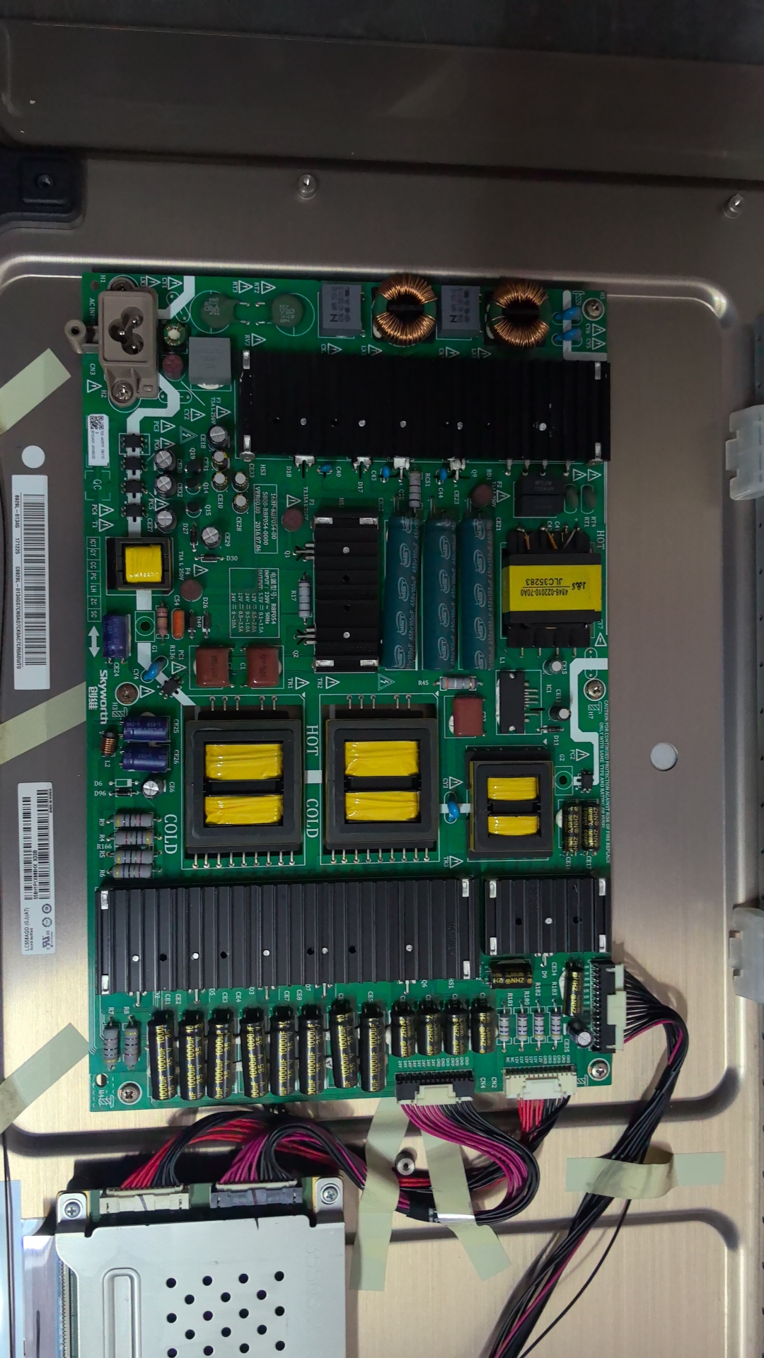 适用创维55S8 55S9D 电源板 5800-R8F054-0000 168P-R8F00