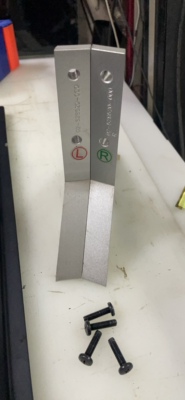 原装TCL B43A758U D43A561U L40E5800A底座 支架 铝合金的送螺丝