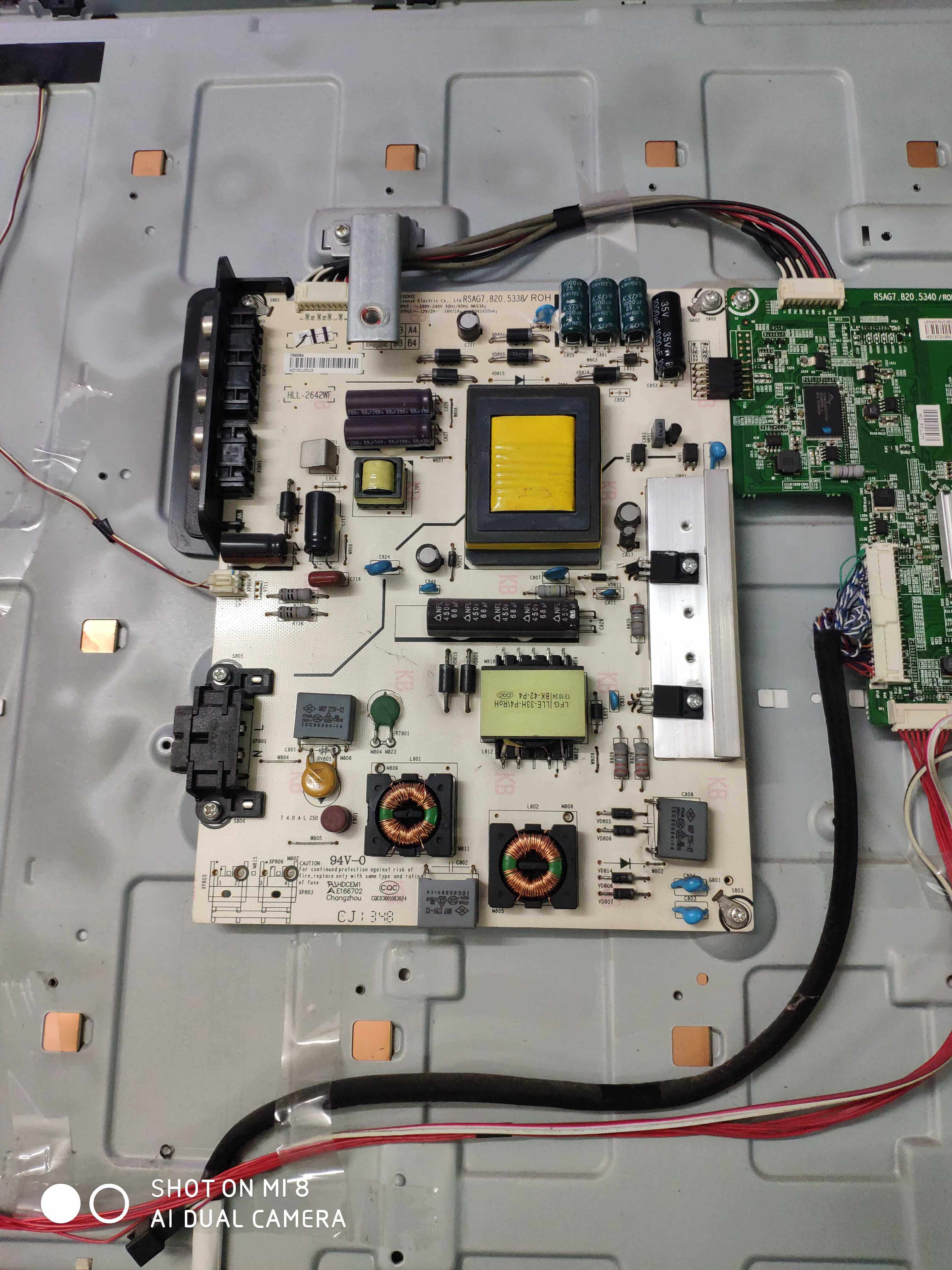 海信LED39K20D LED42K20JD LED42EC260JD电源板 RSAG7.820.5338