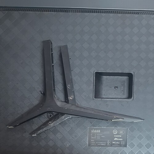 海信65V1K-R 65V1H-R 65E3H底座支架座原装拆机件非全新 实图拍摄