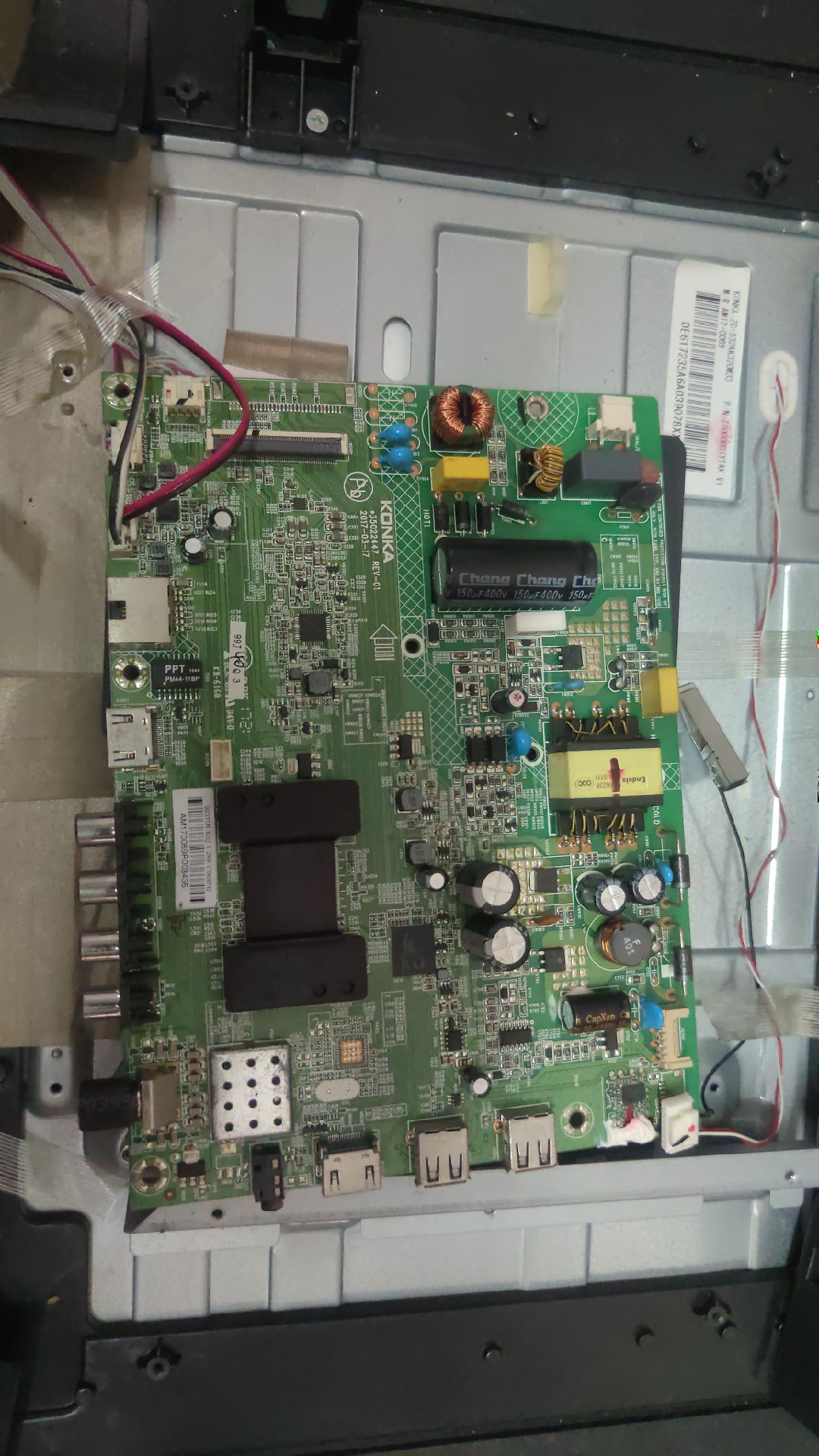 原装康佳LED32S1 /32M3000A K32 K32J主板 35022447 屏031YT N81