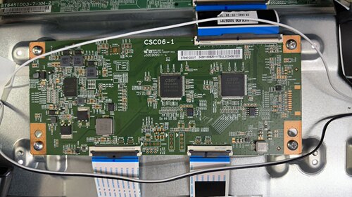 原装华为HD65KANA 逻辑板 CSC06-1 白标ST6451D03-7