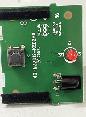 小米L55M5-AD/EC L43M5-AX 32M5-AZ接收头按键板40-M32D12-KED2HG