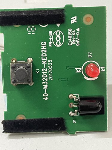 小米L55M5-AD/EC L43M5-AX 32M5-AZ接收头按键板40-M32D12-KED2HG