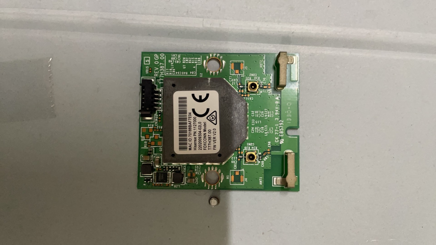 原装 海信 LED47K600X3D无线网卡 Wifi接收板T77H387.00