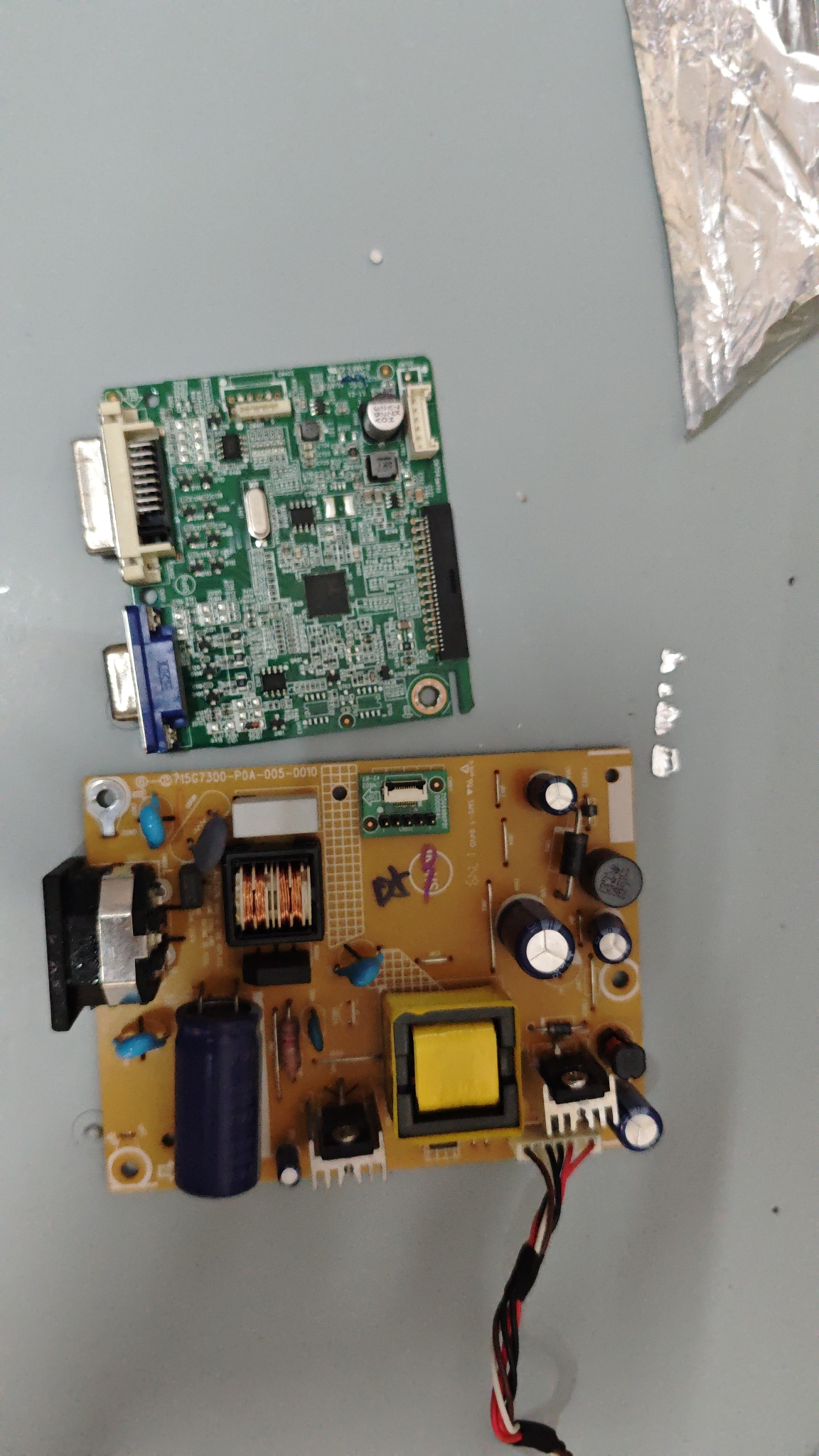 飞利浦 236V6Q驱动板 236V6Q电源板 715G8182 715G7300 主板