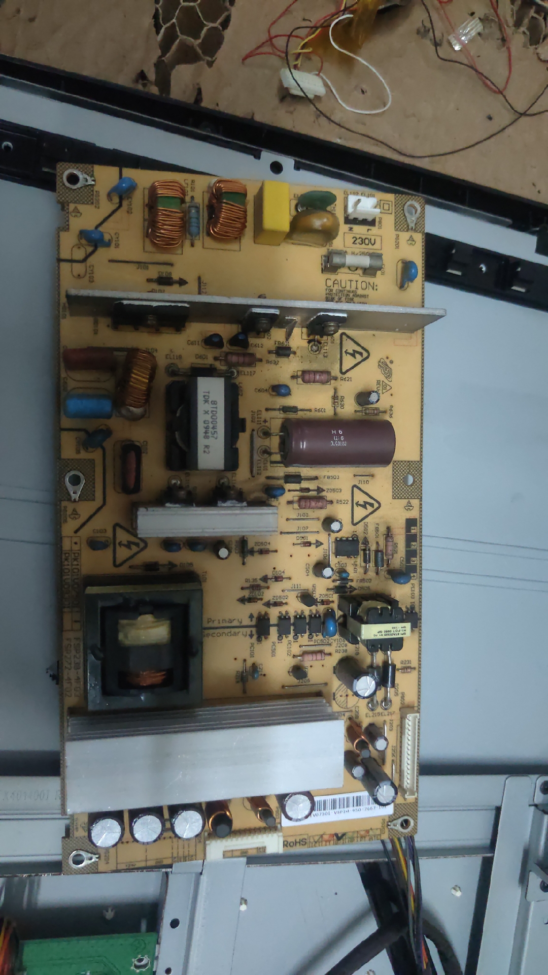 原装东芝40CV550C 电视电源板PK101V0750I FSP238-4F03现货测好