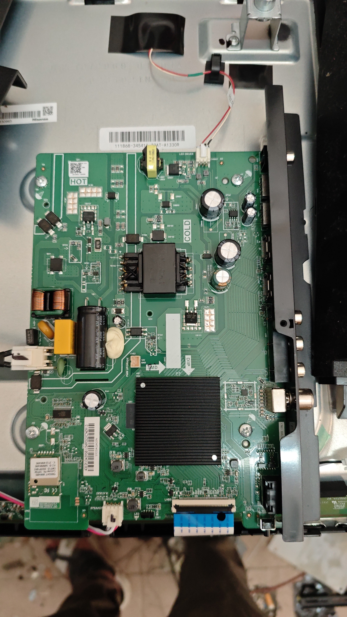 原装九新海信43E2F主板TPD.MT9255.PB709 物料编码349052屏图二三