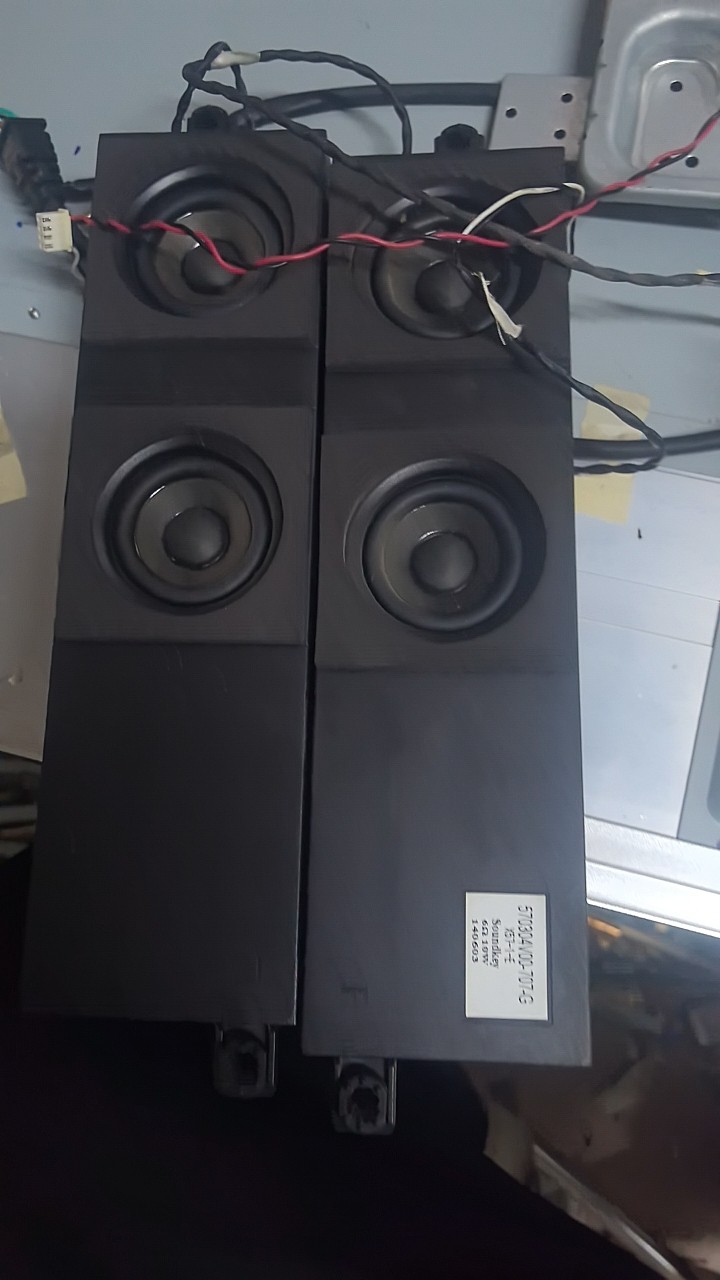 乐视X60 X60S喇叭570304V00-707-G 6欧10瓦电视扬声器 做小音响