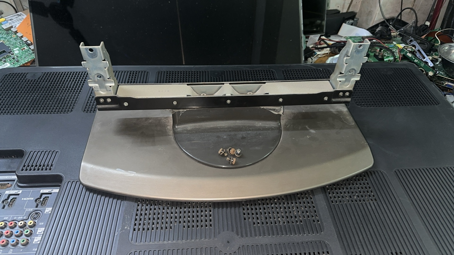 原装夏普LCD-46LX620A底座 支架 座子 台座送螺丝孔距40CM