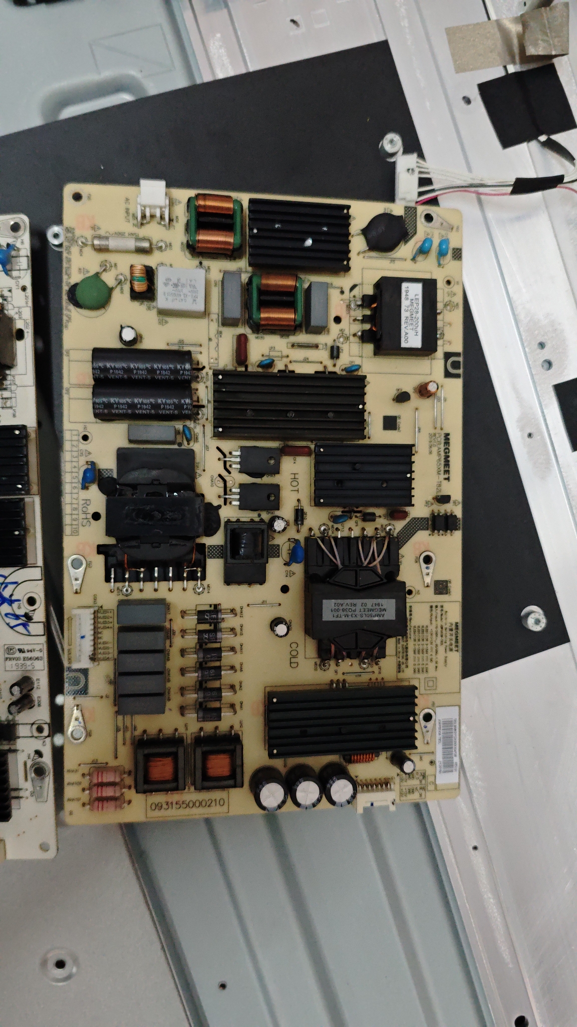 原装 小米L65M6-5/5P 电源板 PW.195W2.982 AMP65XM-T82L 测好