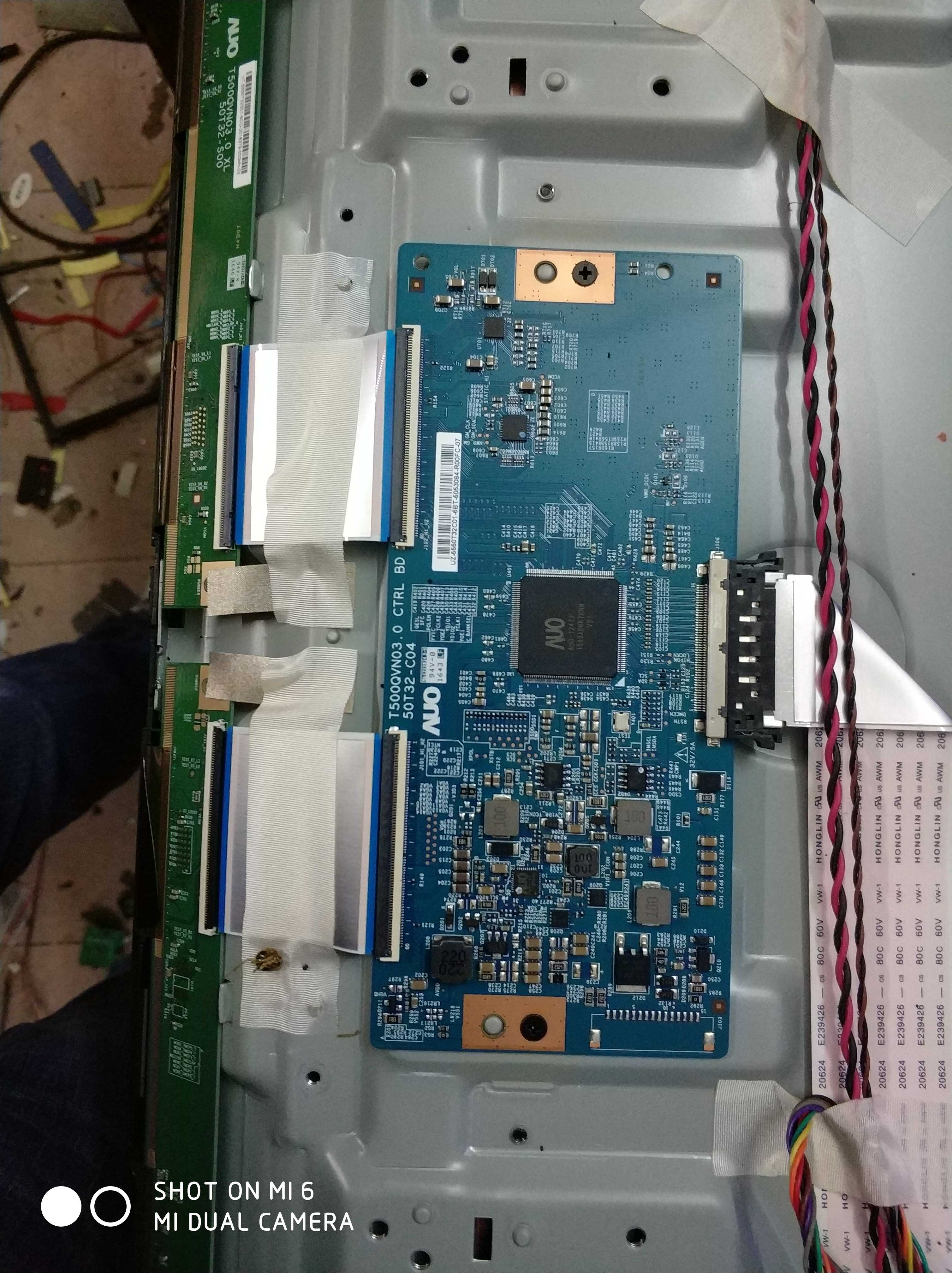 飞利浦50PUF6061/T3逻辑板T500QVN03.0 50T32-C04拆机好板