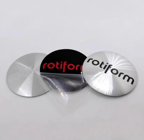 rotiform改装轮毂盖标贴45MM铝合金装饰车贴56.5MM弧形车标65MM