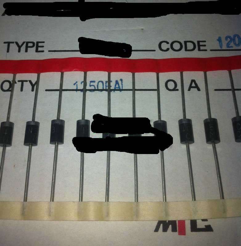 【文达电子】SB3100 SR3100 全新直插肖特基二极管 3A 100V