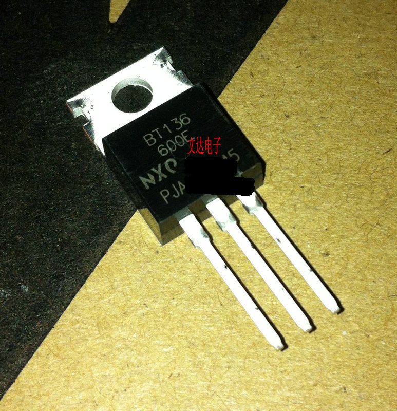 【文达电子】全新原装双向可控硅 BT136-600 BT136-600E