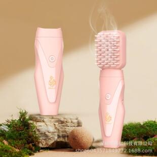 软胶梳子头中东热销香炉便携式2合1bakhoor burner