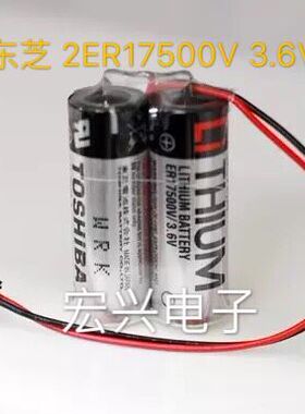 原装正品东芝 2ER17500V(3.6V 5.4Ah)电池组 ER17500V 2个组合