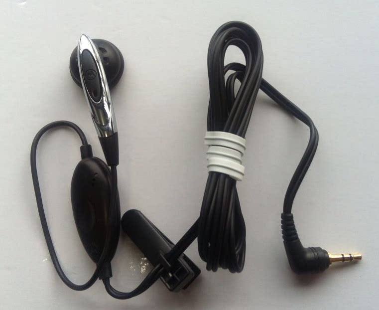 无绳电话机子母机固话办公座机 入耳式耳线 会议话务耳机线 2.5mm