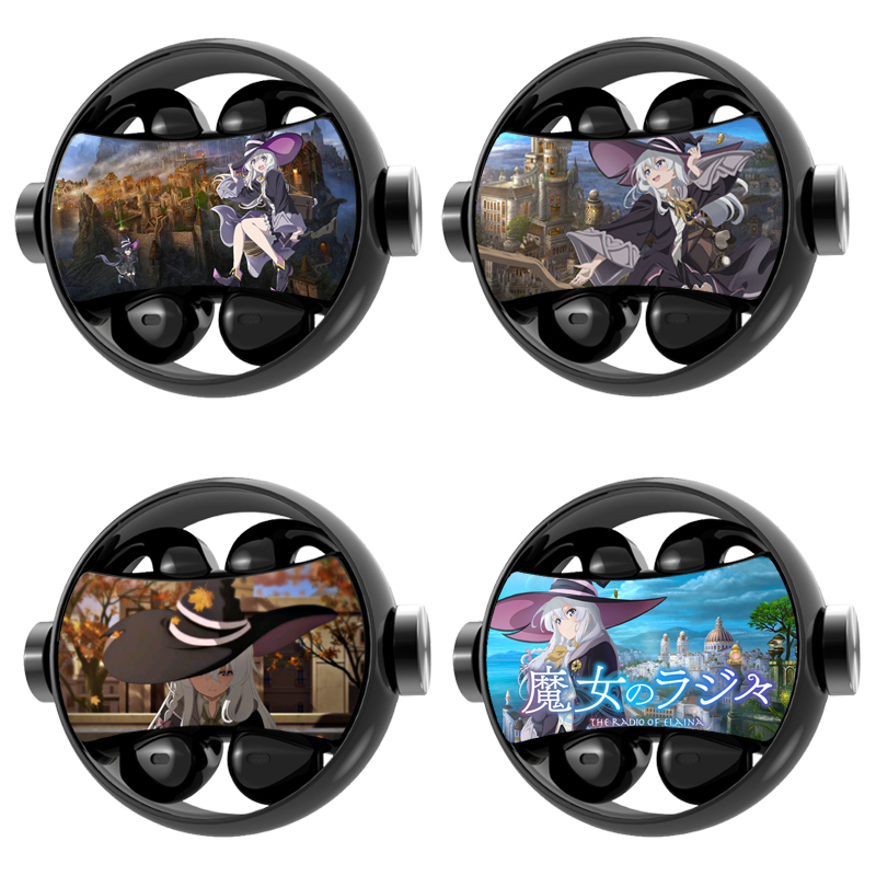 魔女之旅蓝牙耳机动漫游戏超长周边续航定制降噪夹入耳式运动通用