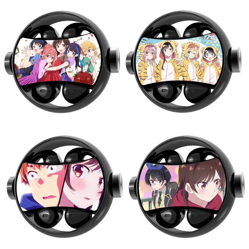 租借女友蓝牙耳机动漫周边新款超长续航降噪运动二次元入耳式夹耳