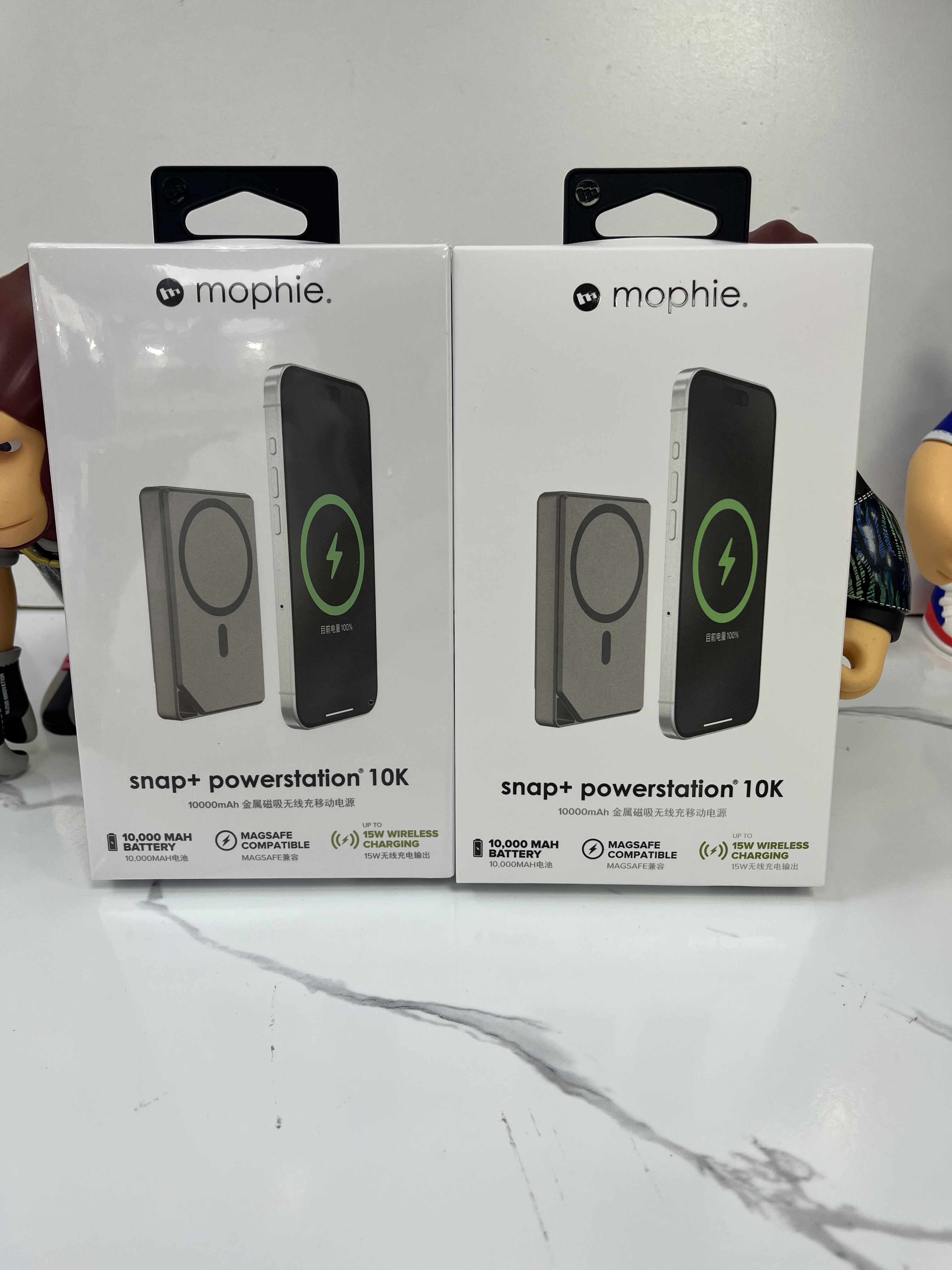 mophie 摩尔菲 金属磁吸无线移动电源 10000mAh无线磁吸充电宝适用iphone16图片