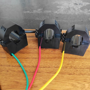 开启式电流互感器开口式小型50A 100A 200A卡扣式交流