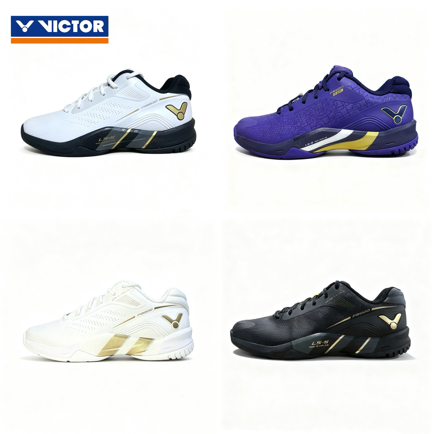 正品VICTOR/威克多胜利专业羽毛球鞋运动鞋P9500减震